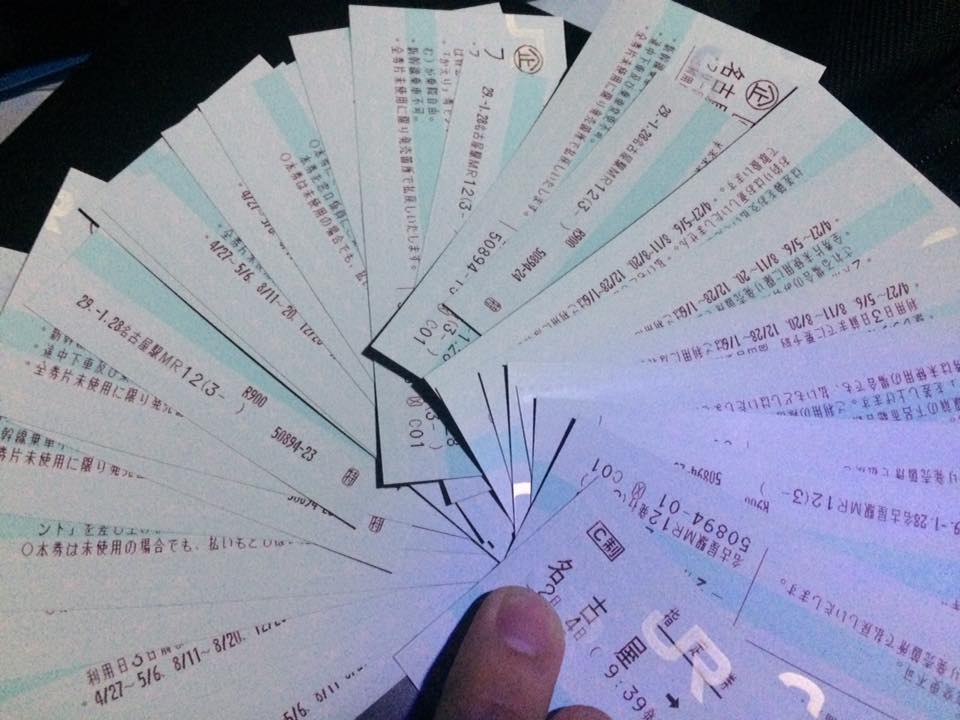 来月の出張準備です