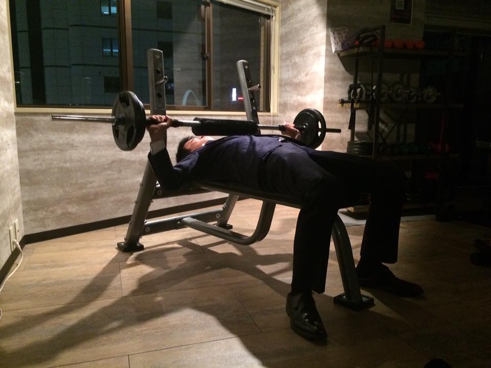 深夜のトレーニング@TASfitness